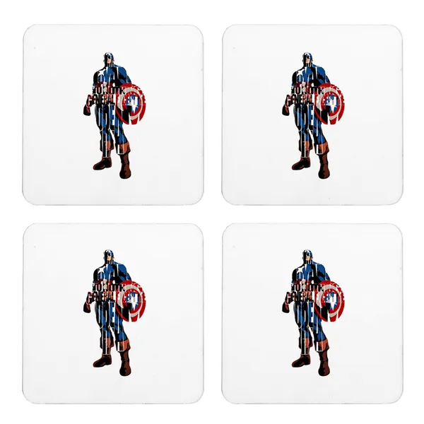 Multicolor_Captain_America_I'M_Loyal_To_Nothing_General_Except_The_Dream_Set_Of_2_Square_Wooden_Coaster
