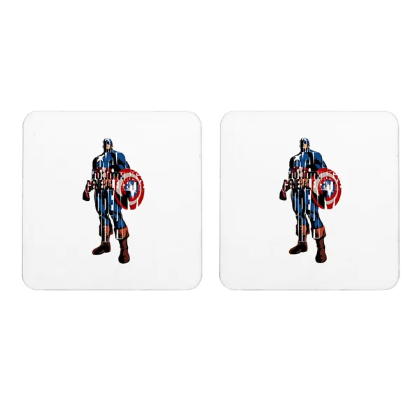 Multicolor_Captain_America_I'M_Loyal_To_Nothing_General_Except_The_Dream_Set_Of_2_Square_Wooden_Coaster