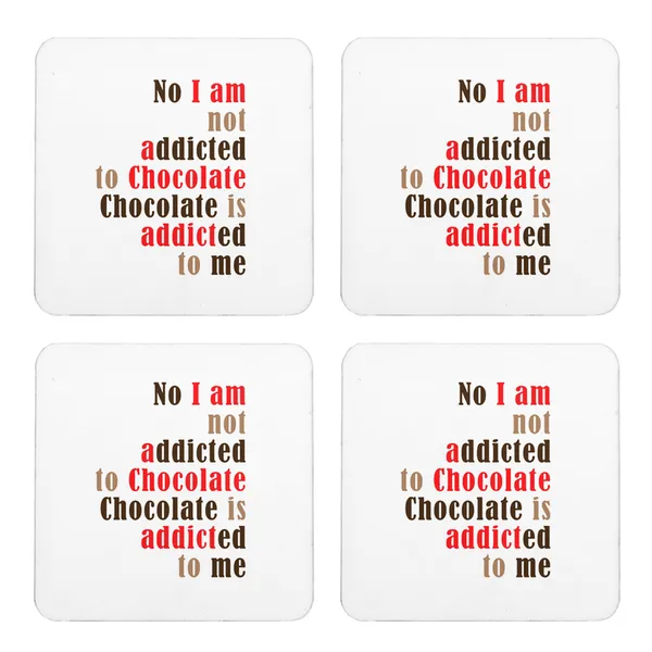 Multicolor_Chocolate_Is_Addicted_To_Me_Set_Of_2_Square_Wooden_Coaster