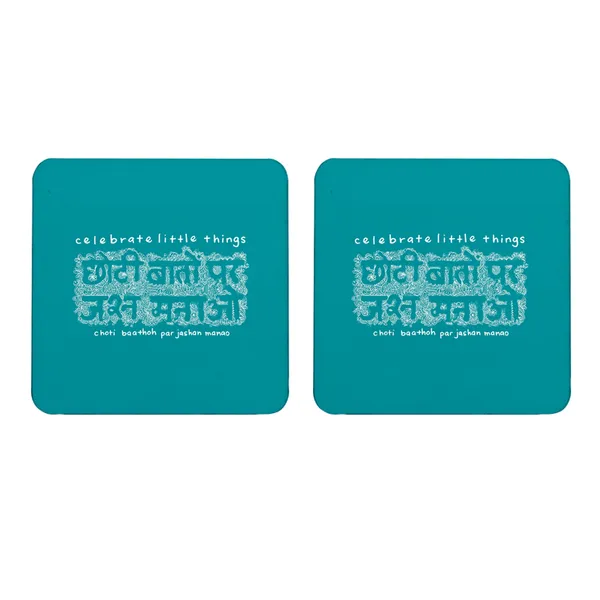 Multicolor_Choti_Baathoh_Par_Jashan_Manao_Set_Of_2_Square_Wooden_Coaster