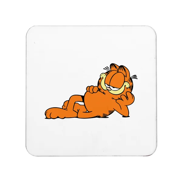 Multicolor_Classic_Garfield_Set_Of_2_Square_Wooden_Coaster