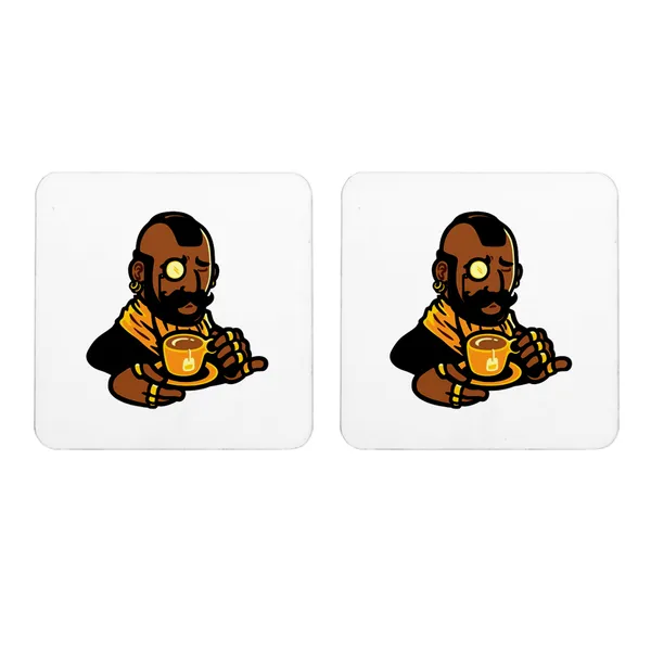 Multicolor_Cool_Mr_T_With_Tea_Set_Of_2_Square_Wooden_Coaster