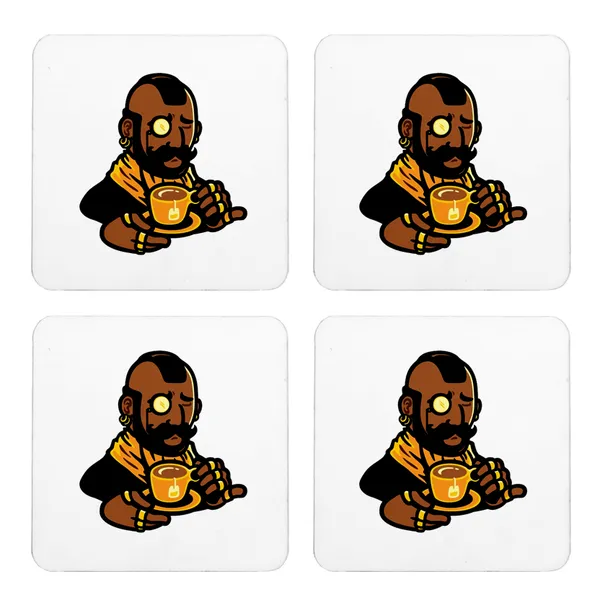 Multicolor_Cool_Mr_T_With_Tea_Set_Of_2_Square_Wooden_Coaster