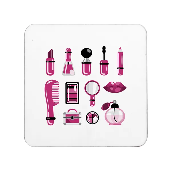 Multicolor_Cosmetic_Treasure_Set_Of_2_Square_Wooden_Coaster