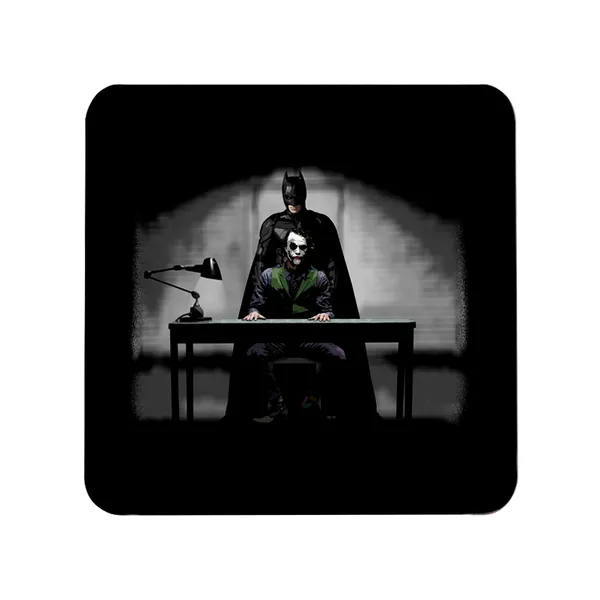 Multicolor_Dark_Knight_Batman_Interrogates_Joker_Set_Of_2_Square_Wooden_Coaster
