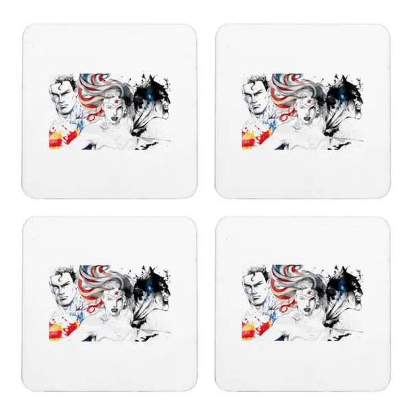 Multicolor_Dawn_Of_Justice_Set_Of_2_Square_Wooden_Coaster