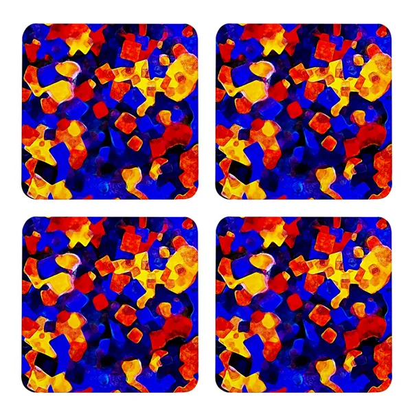 Multicolor_Abstract_Pattern_Set_Of_2_Square_Wooden_Coaster