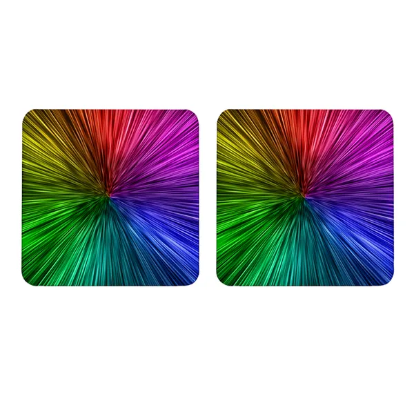 Multicolor_Abstract_Space_Travel_Set_Of_2_Square_Wooden_Coaster
