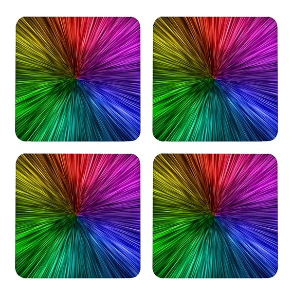 Multicolor_Abstract_Space_Travel_Set_Of_2_Square_Wooden_Coaster