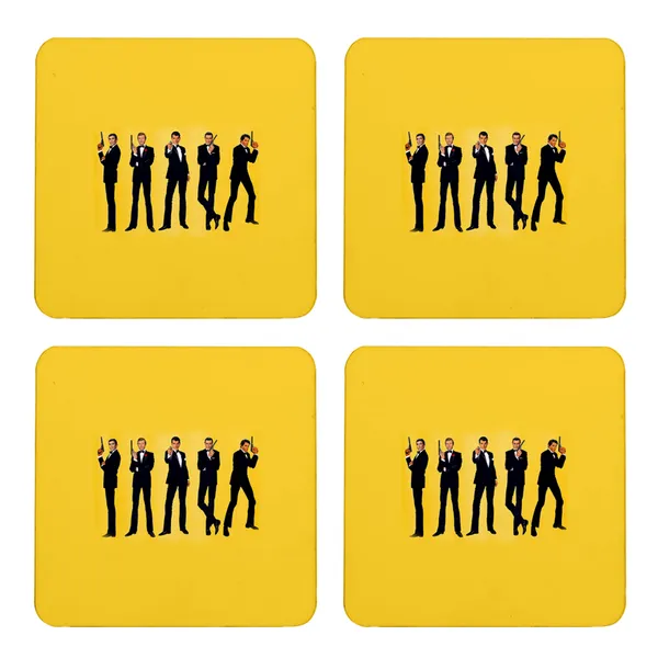 Multicolor_All_X_James_Bonds_Art_Set_Of_2_Square_Wooden_Coaster