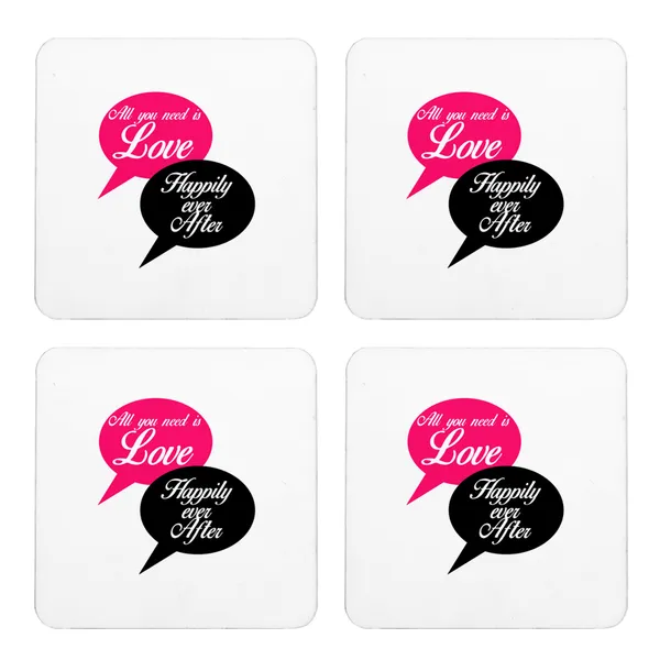 Multicolor_All_You_Need_Is_Love_Happily_Ever_After_Set_Of_2_Square_Wooden_Coaster
