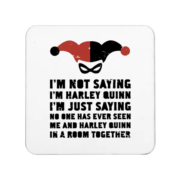 Multicolor_Am_I_Harley_Quinn_Set_Of_2_Square_Wooden_Coaster