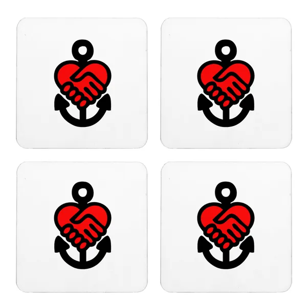 Multicolor_Anchor_Of_Friendship_Set_Of_2_Square_Wooden_Coaster