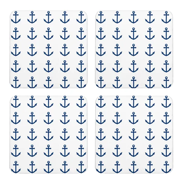 Multicolor_Anchor_Pattern_Set_Of_2_Square_Wooden_Coaster