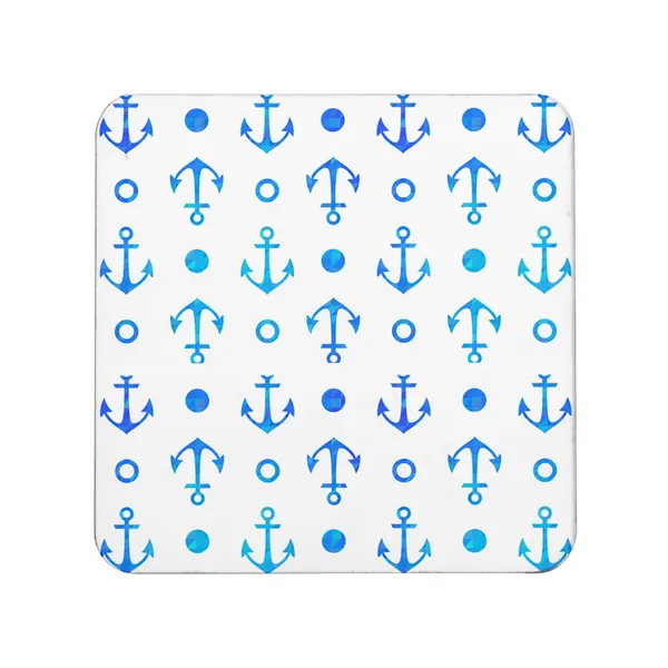 Multicolor_Anchor_Pattern_Art_Set_Of_2_Square_Wooden_Coaster