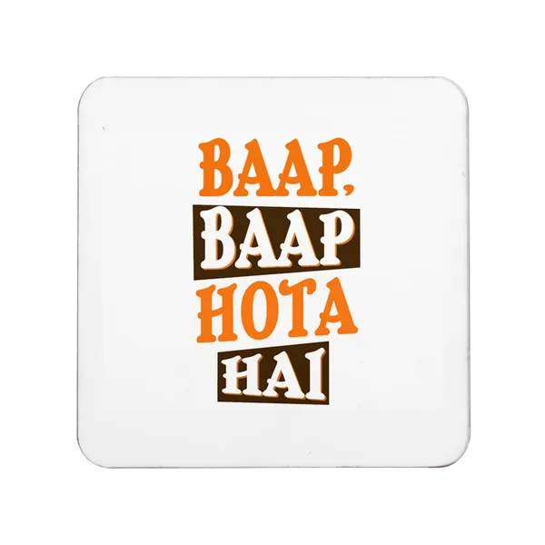 Multicolor_Baap_Baap_Hota_Hai_Set_Of_2_Square_Wooden_Coaster