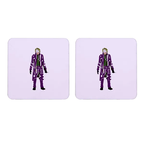 Multicolor_Batman_Joker_Lets_Put_A_Smile_On_That_Face_Purple_Baground_Set_Of_2_Square_Wooden_Coaster