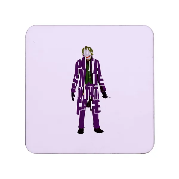 Multicolor_Batman_Joker_Lets_Put_A_Smile_On_That_Face_Purple_Baground_Set_Of_2_Square_Wooden_Coaster