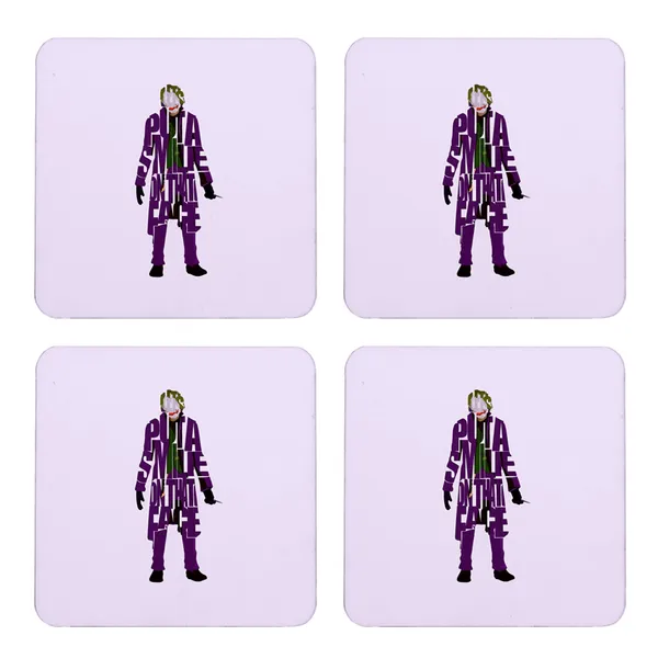Multicolor_Batman_Joker_Lets_Put_A_Smile_On_That_Face_Purple_Baground_Set_Of_2_Square_Wooden_Coaster