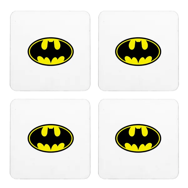 Multicolor_Batman_Old_Logo_Set_Of_2_Square_Wooden_Coaster