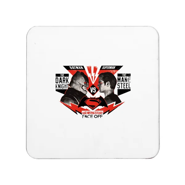 Multicolor_Batman_Vs_Superman_Ultimate_Face_Off_Set_Of_2_Square_Wooden_Coaster