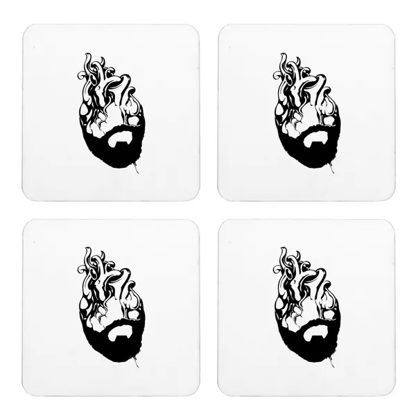 Multicolor_Beard_Heart_Set_Of_2_Square_Wooden_Coaster