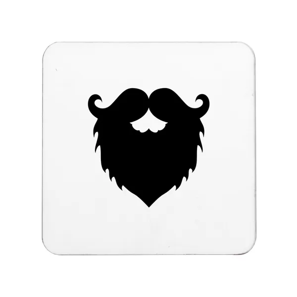 Multicolor_Beard_Mustache_Set_Of_2_Square_Wooden_Coaster
