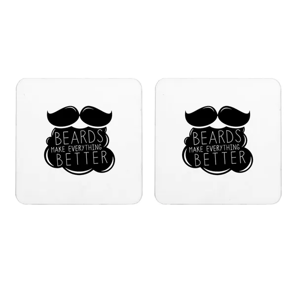 Multicolor_Beards_Make_Everything_Better_Set_Of_2_Square_Wooden_Coaster