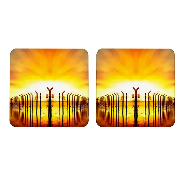 Multicolor_Beautiful_Dawn_Set_Of_2_Square_Wooden_Coaster