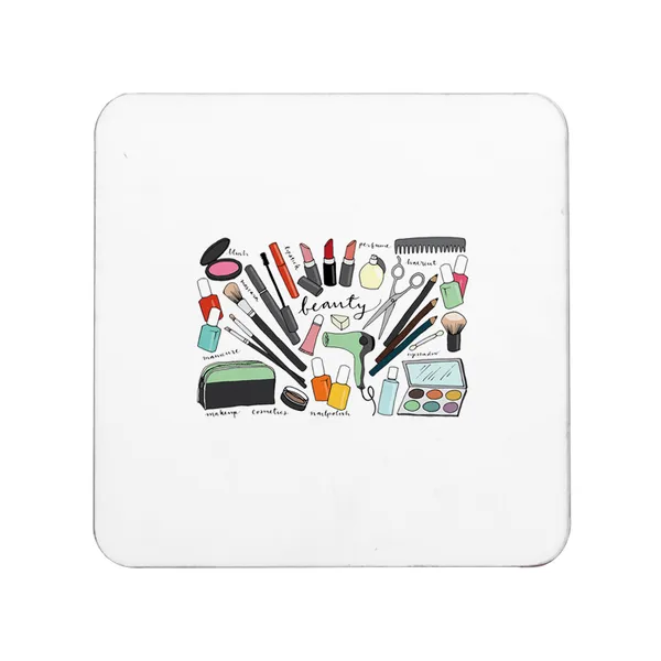 Multicolor_Beauty_Make_Up_Set_Of_2_Square_Wooden_Coaster