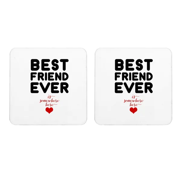 Multicolor_Best_Friend_Ever_Is_Somewhere_Here_Set_Of_2_Square_Wooden_Coaster