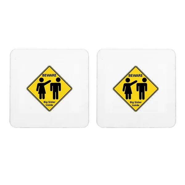 Multicolor_Beware_Big_Sister_Inside_Set_Of_2_Square_Wooden_Coaster
