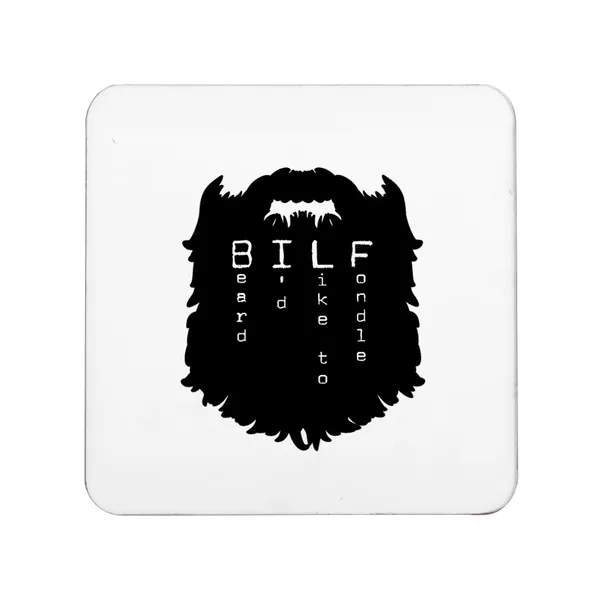 Multicolor_Bilf_(Beard_Id_Like_To_Fondle)_Set_Of_2_Square_Wooden_Coaster