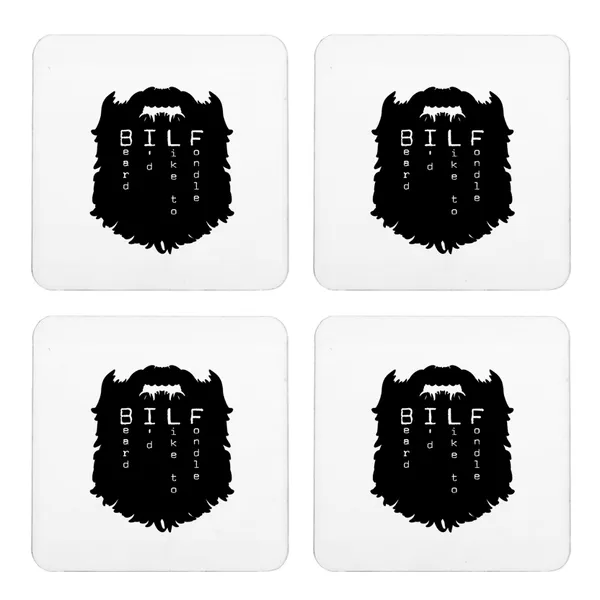 Multicolor_Bilf_(Beard_Id_Like_To_Fondle)_Set_Of_2_Square_Wooden_Coaster