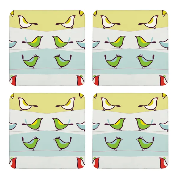 Multicolor_Birds_On_Wire_Set_Of_2_Square_Wooden_Coaster