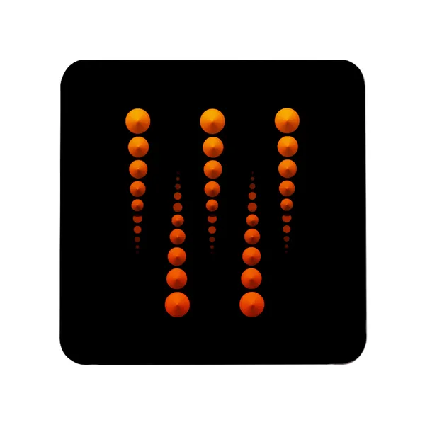 Multicolor_Black_Orange_Pattern_Set_Of_2_Square_Wooden_Coaster