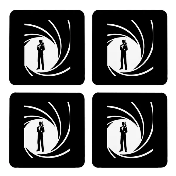 Multicolor_Bond_Classic_Shadow_Set_Of_2_Square_Wooden_Coaster