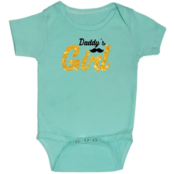 Turquoise_Daddys_Girl_Cotton_Romper_For_6_To_12_Months