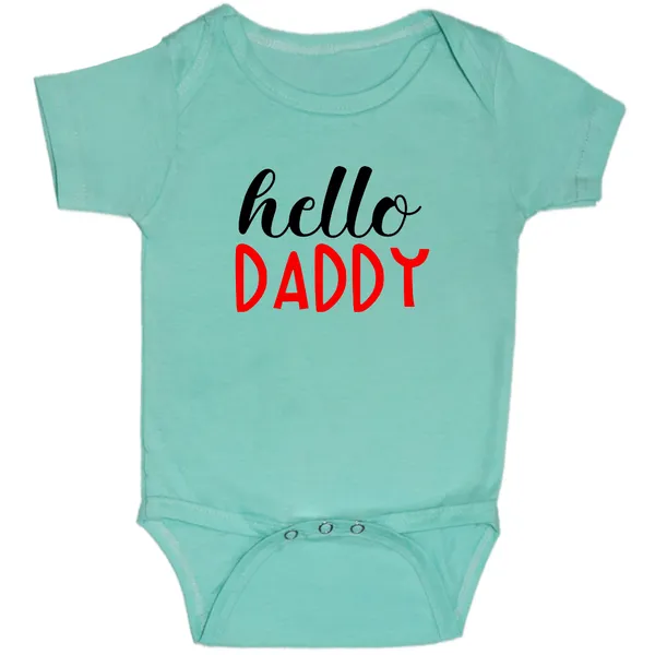 Turquoise_Hello_Daddy_Cotton_Romper_For_6_To_12_Months