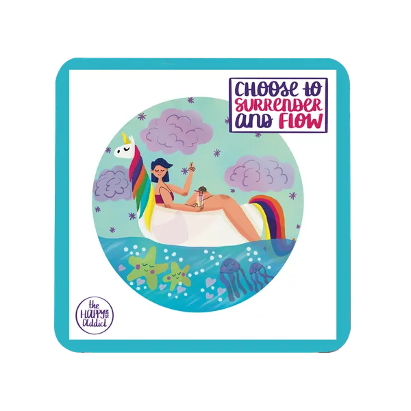 Multicolor_The_'Go_With_The_Flow'_Set_Of_2_Square_Wooden_Coaster