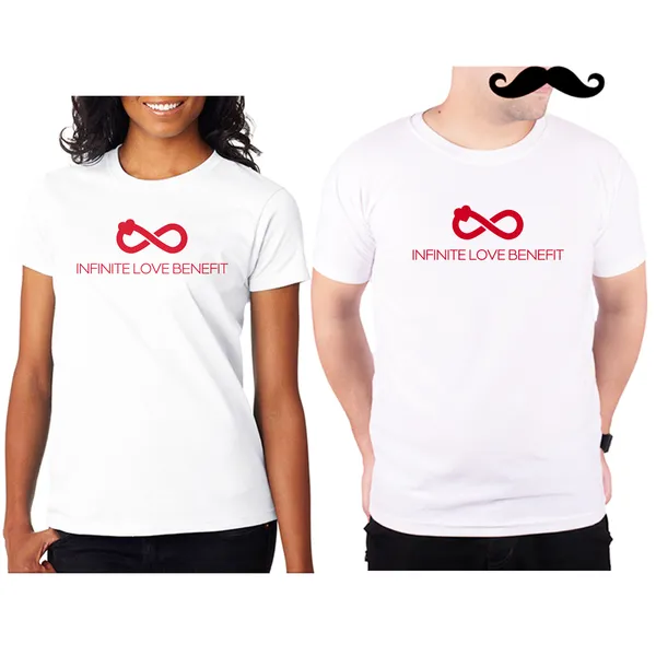 Multicolor_Infinite_Love_Benefit_Quick-Dry_T-Shirt_For_Couples