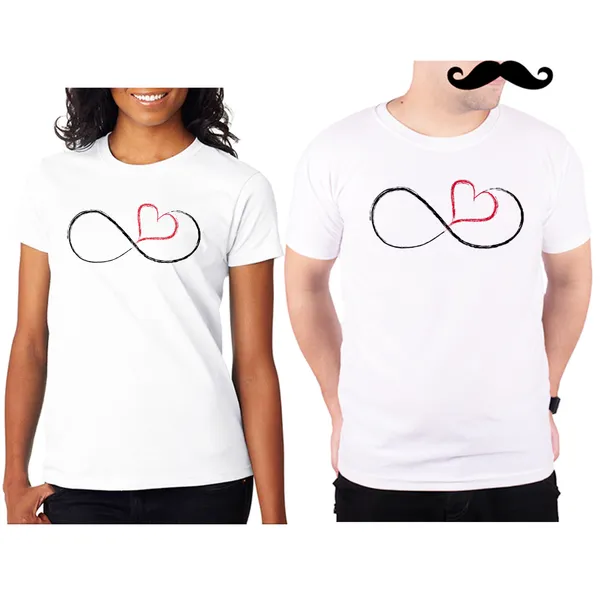 Multicolor_Infinite_Love_Quick-Dry_T-Shirt_For_Couples