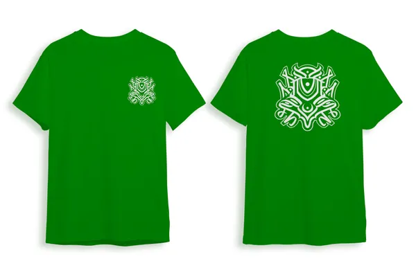 Pack_Of_1_Green_Meditative_Monk_180_GSM_Cotton_T-Shirt