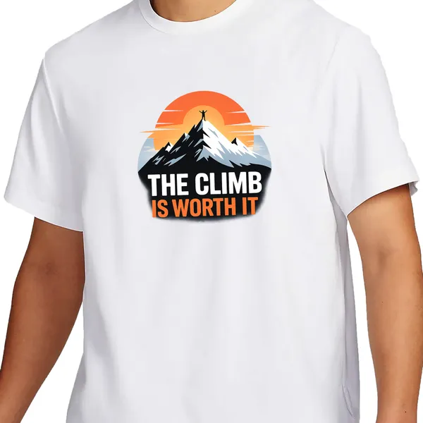 Mooch_Wale_The_Climb_Is_Worth_It_Quick-Dri_T-shirt