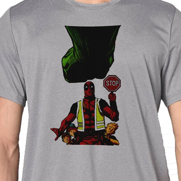 Mooch_Wale_Deadpool_Stops_Hulk__Quick-Dri_T-shirt_For_Men