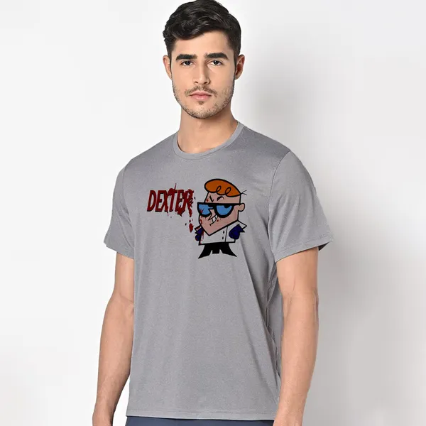 Mooch_Wale_Dexter_Cartoon_In_New_Style__Quick-Dri_T-shirt_For_Men