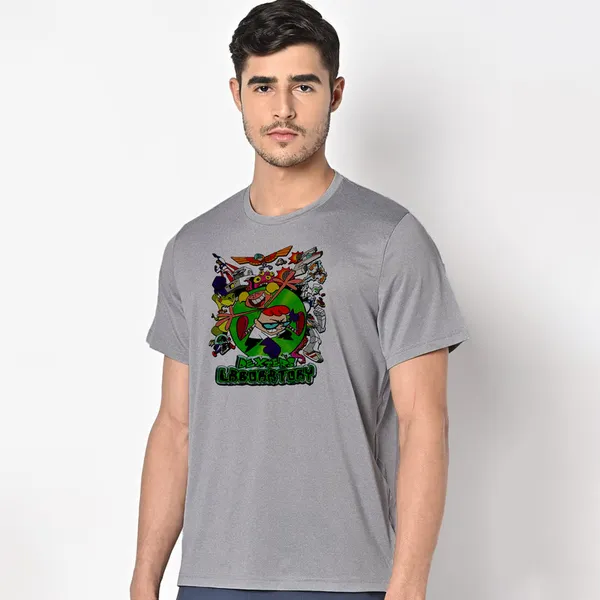Mooch_Wale_Dexter_Laboratory_Poster__Quick-Dri_T-shirt_For_Men