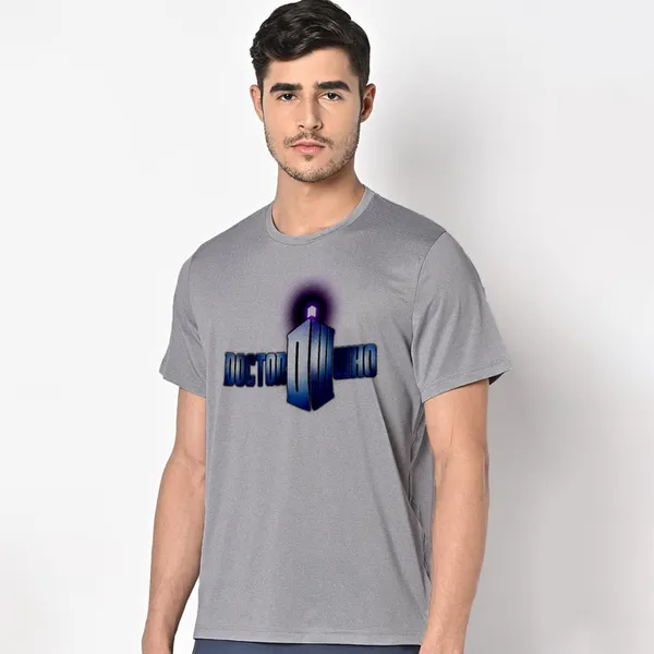Mooch_Wale_Doctor_Who_Logo__Quick-Dri_T-shirt_For_Men