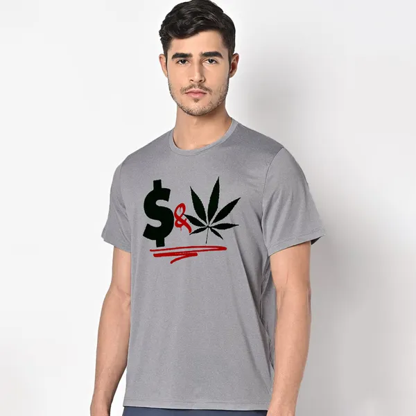 Mooch_Wale_Dollar_And_Weed__Quick-Dri_T-shirt_For_Men