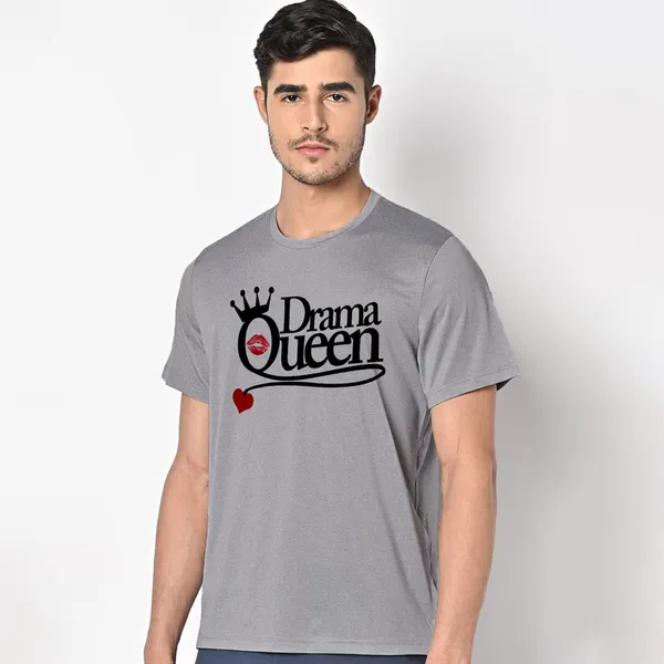 Mooch_Wale_Drama_Queen_Pink_Typo_Quick-Dri_T-shirt_For_Men